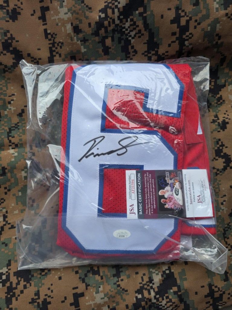 Bills autographed Jersey