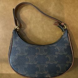 Celine ava bag in triomphe canvas