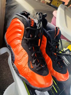 Nike Air Foamposite One GS “Habanero Red” size 6 youth or women’s size 7.5