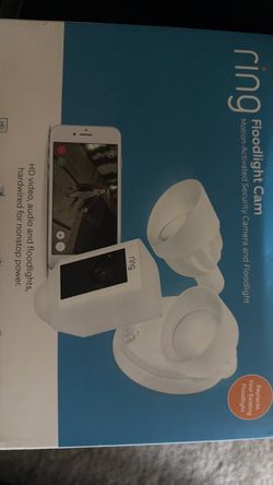 Ring floodlight Security Camera outdoor