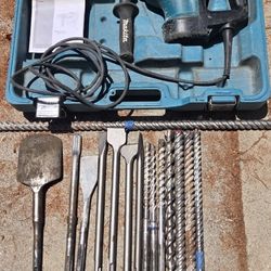 Makita Rotary Hammer With Bits