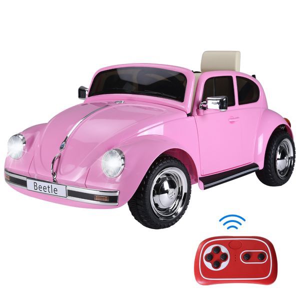 Children's Volkswagen Beetle Car Toy w/ Extra Wide Safety Tires