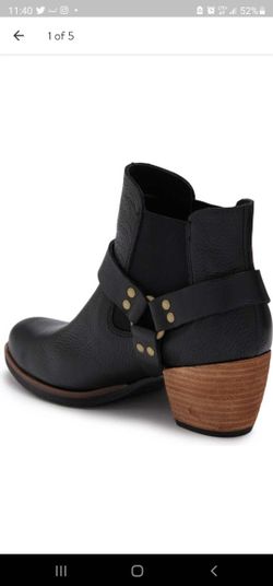 KORKS Cyanna Leather Harness Boot
