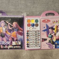 K Pop Demon Hunters Coloring Set