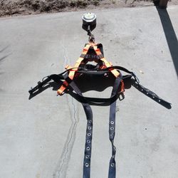 Guardian Edge Series 30 Ft Self Retracting Lifeline With Honeywell Miller Titan 2 Harness Non-stretch  Webbing 