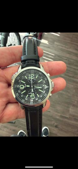 Seiko chronograph watch!