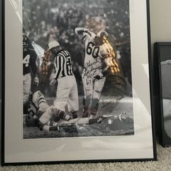 Chuck Bednarik Signed Photograph