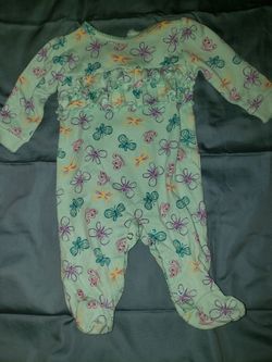 Girls footed suit