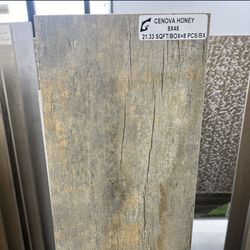 1130 sqft RECTIFIED PORCELAIN TILE 🪵 WOOD LOOK