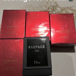 versace parfum, dior sauvage elixir