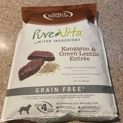 Pure Vita Kangaroo Dog Food New 