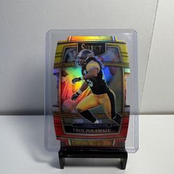 Troy Polamalu Die Cut Football Card