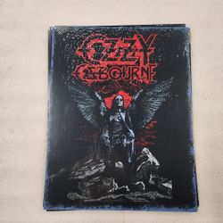 Ozzy Osbourne Rock Music Band Angel Wings Metal Sign 