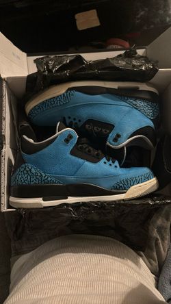 Air Jordan Retro 3 Powder Blue Size 10