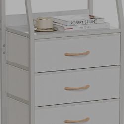 Furnulem 3 Drawers Dresser With Shelf