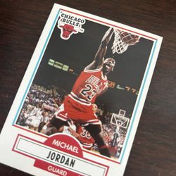 Michael Jordan Basketball Card