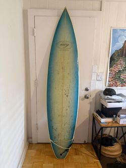 NWG Surfboard Blue Tinted Shortboard