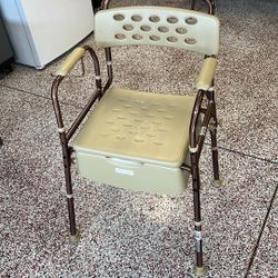 Portable Medline bedside commode