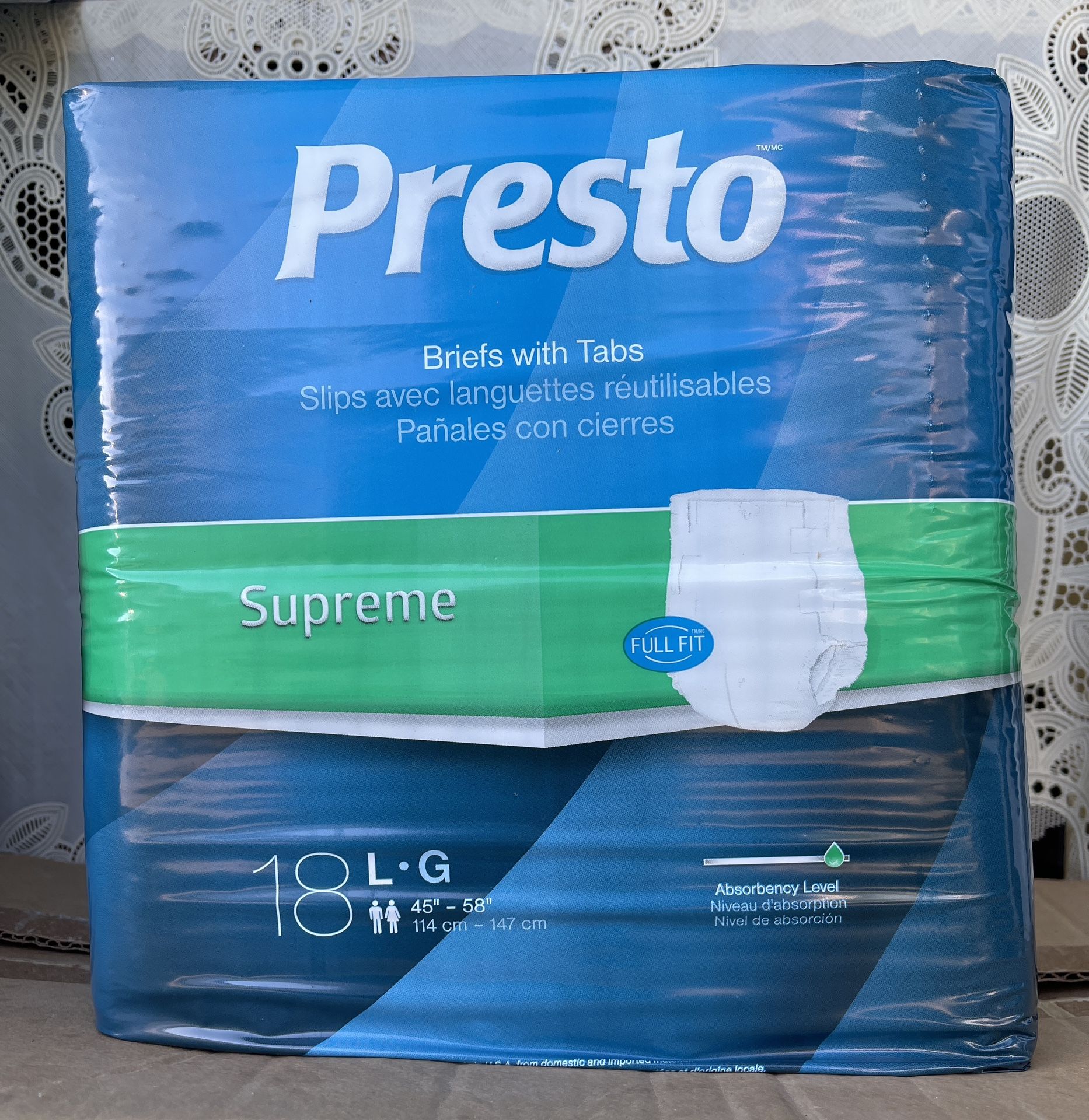 Presto Supreme Full Fit Briefs