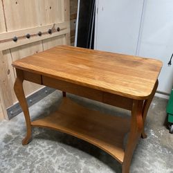 Vintage Wood Table / Vintage Desk 
