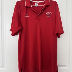 Men’s Russell Athletic Arkansas State Red Polo Shirt size medium