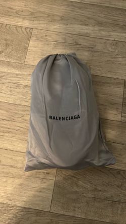 Black Balenciaga Fuzzy slippers