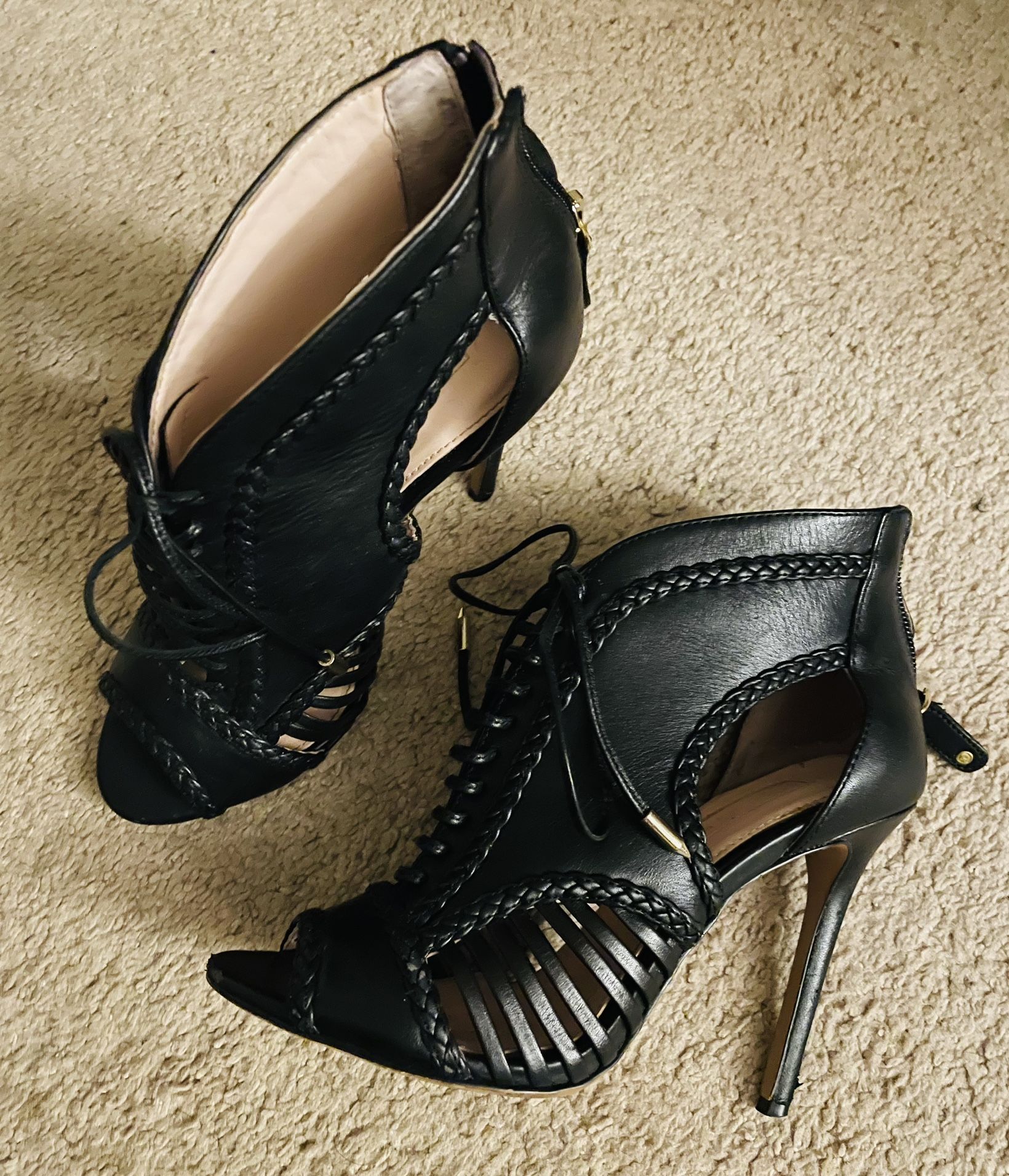 High Heel Booties Size 5.5