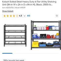 Kobalt Storage Rack