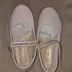Girls Flats Blush Pink 13 New