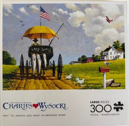 Buffalo Charles Wysocki 300-Piece Large Piece Puzzle