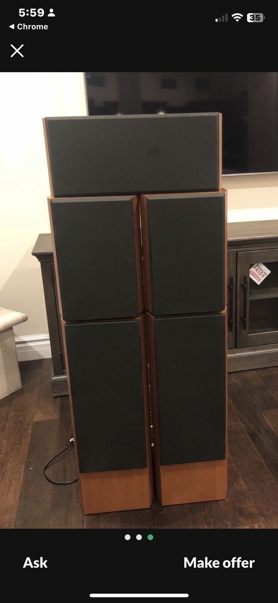 Cypress Tower Speaker Set (5)