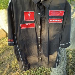 Specialized Bikes Button Up mechanic’s shirt  XXL