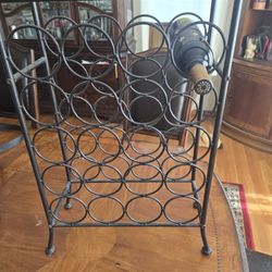 Wine Rack Metal $20
