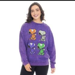 Halloween Snoppy Peanuts Sweater Sz Medium 