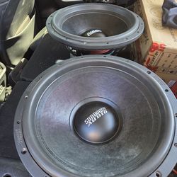 2 15inch Sundown U $500 pair