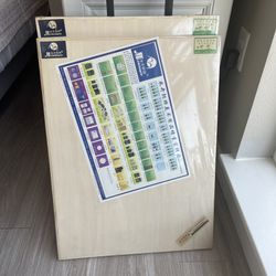 18 x 24 Inch Wooden Lightweight Drawing Board 48  Brand new, wooden drawing board—never opened. One small quirk: the packaging tore slightly and time 