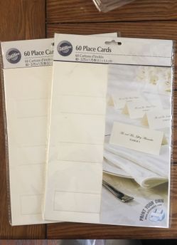 Wedding party Place Cards