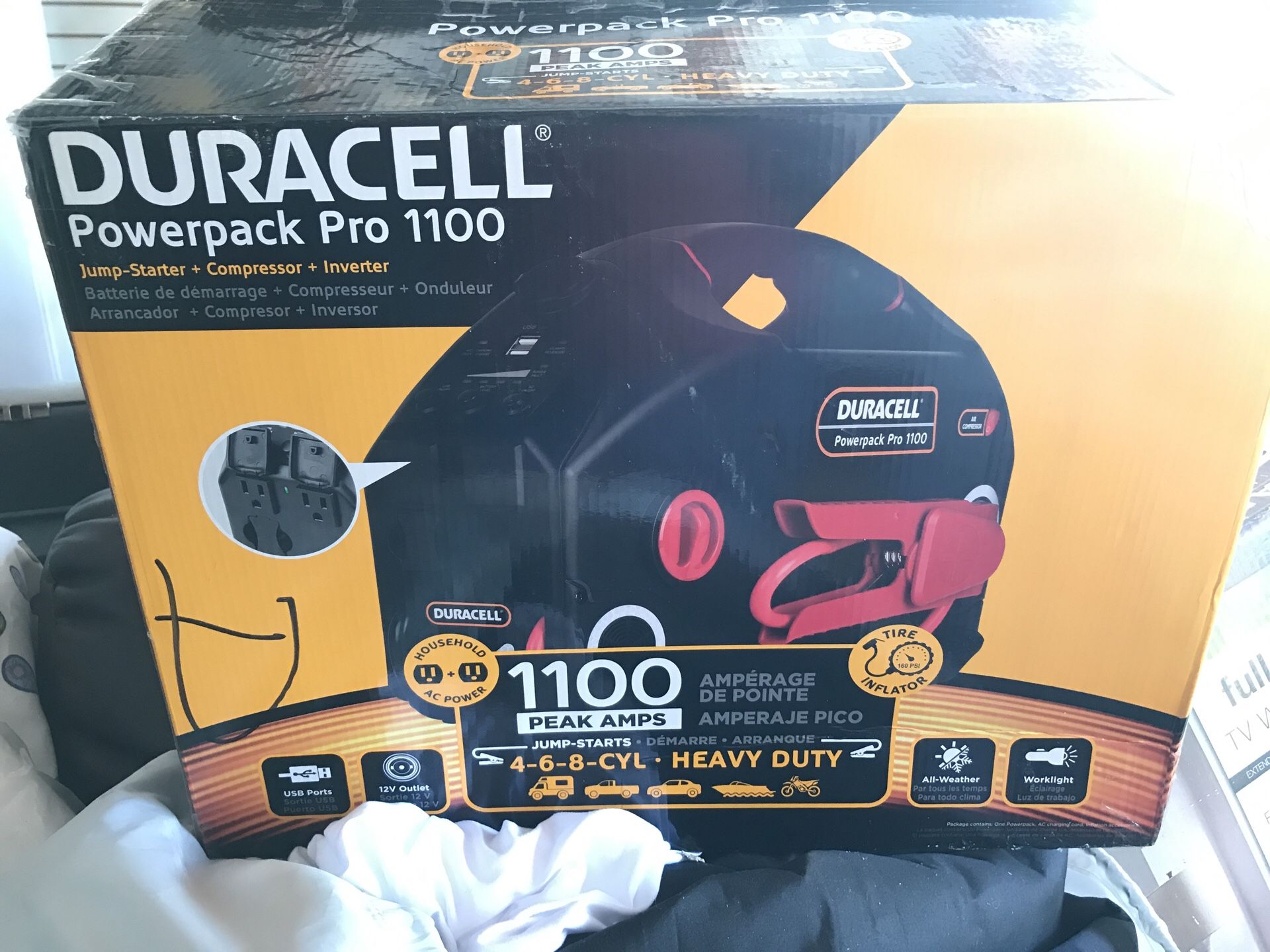 Duracell powerpack pro 1100 (heavy duty)