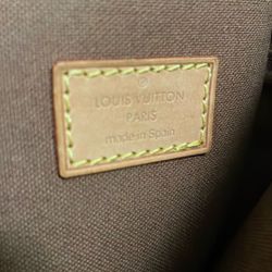 Louis Vuitton Geronimos bag in Monogram canvas.
