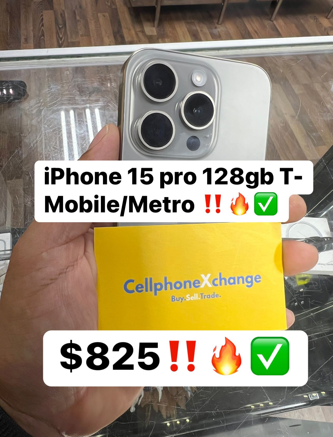 iPhone 15 Pro 128gb Tmobile/Metro 