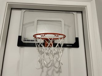 Pro Mini Hoop With A Ball 
