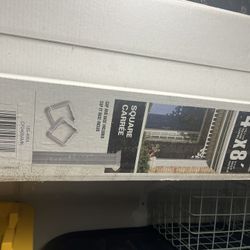 Qty 7 Of 4x8 Aluminum Colum Post Covers Color White