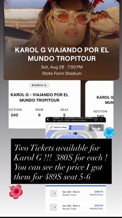 Karol G Tickets