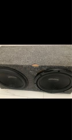 12” subwoofers