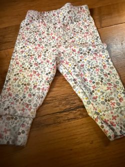 Floral Print Baby Pants