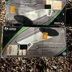  2 Brand-New Lithonia Lighting LED Garage Lights – Motion Activated