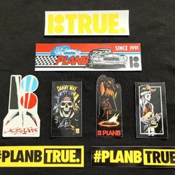 RARE Plan B NOS Skateboard Stickers Danny Way Torey Pudwill Ryan Sheckler Joslin