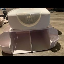 Wipe Warmer and Diaper Caddy Organizer 