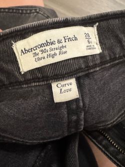 Abercrombie & Fitch 90s Straight Ultra High Rise Jeans