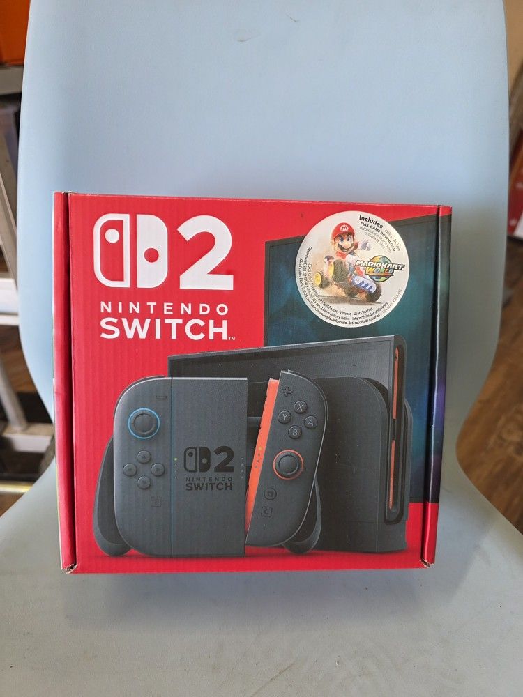 Nintendo Switch 2 Mario kart World BUNDLE 